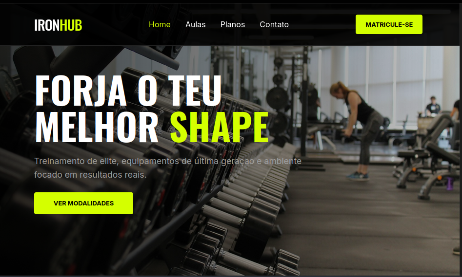 Projeto Academia