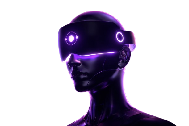 Robô roxo da KOVA